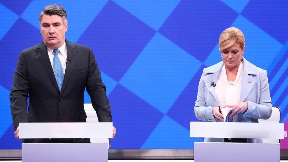 Kolinda Grabar Kitarović Zoran Milanović