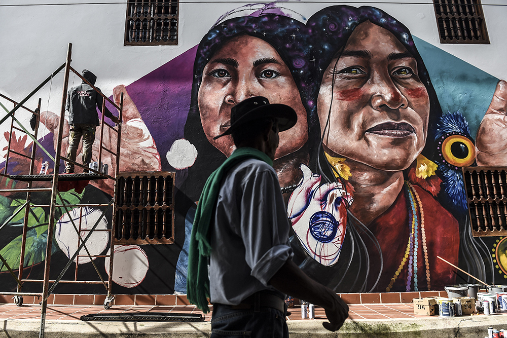 Kolumbija grafiti foto afp JOAQUIN SARMIENTO (7)
