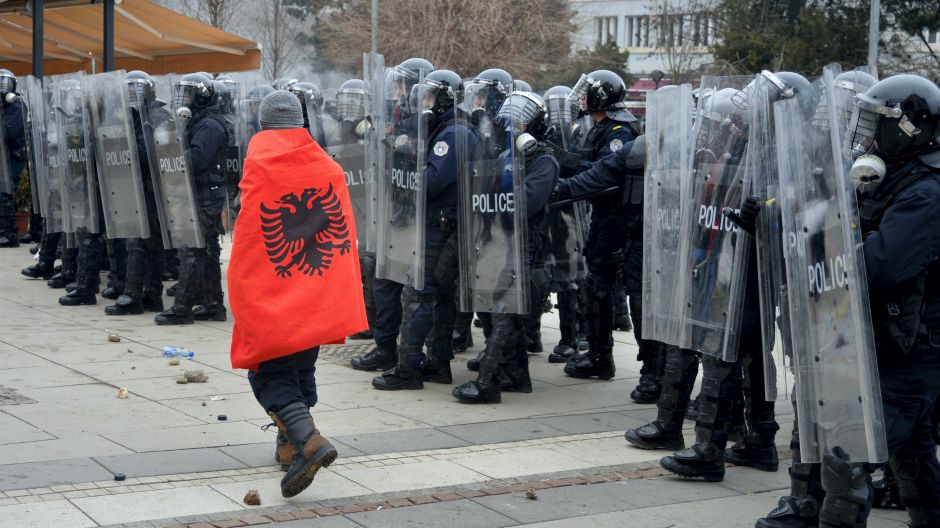 kosovo protest u januaru2