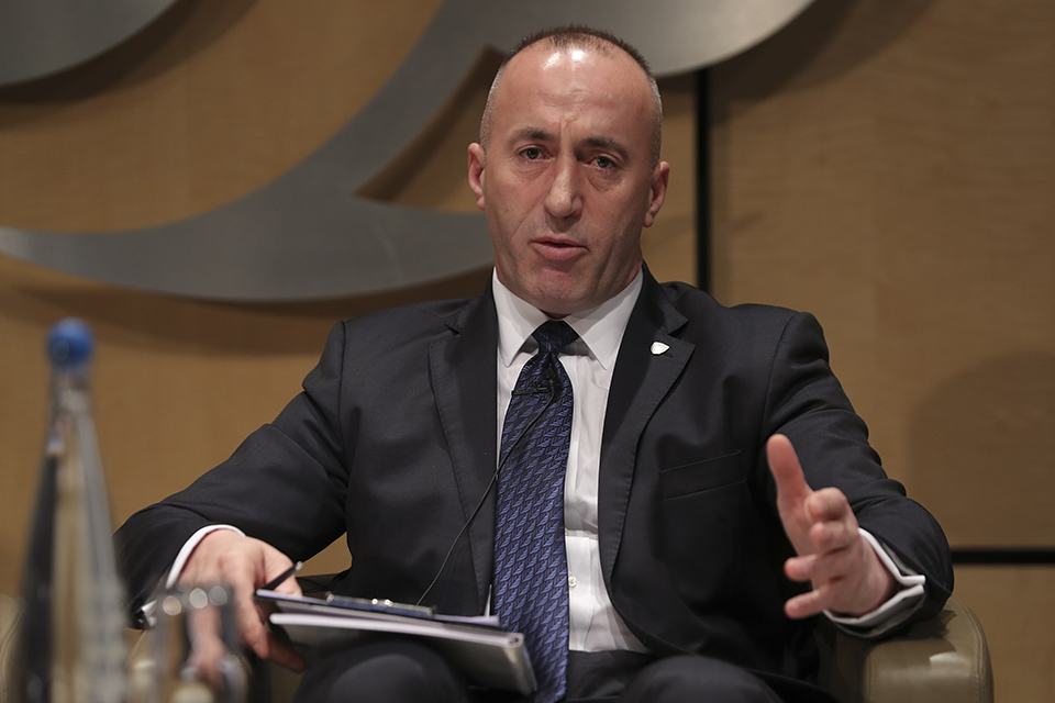 KOSOVO Ramus Haradinaj Daniel LEAL-OLIVAS  AFP