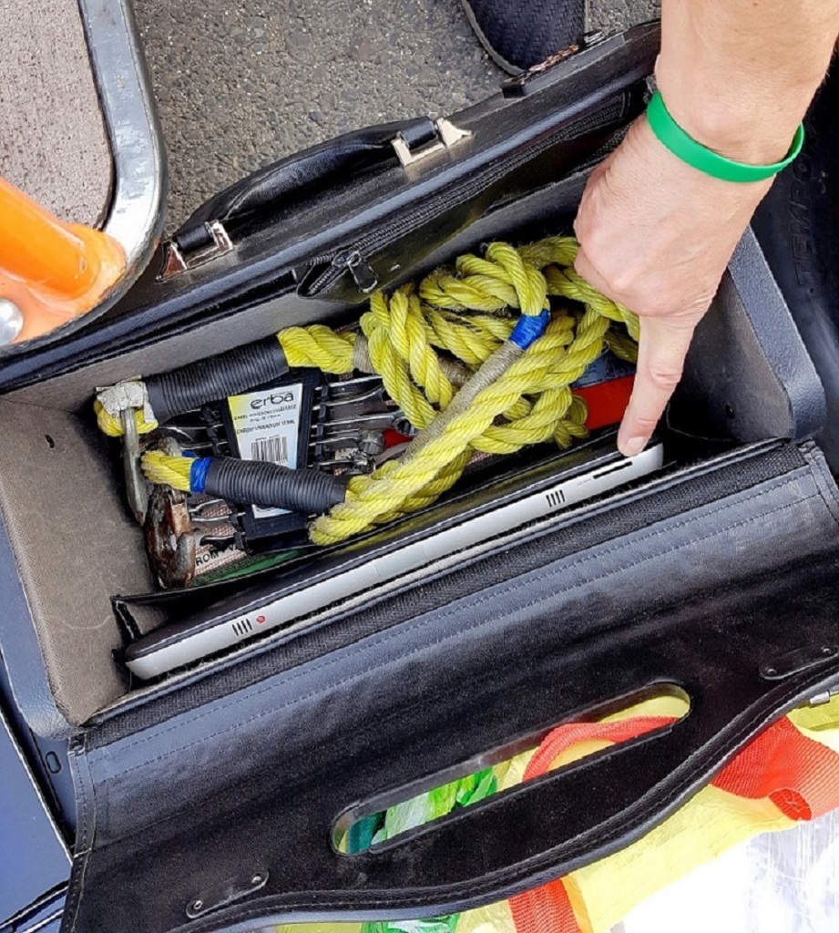 Laptop u torbi za alat 27 05 2019 Horgos