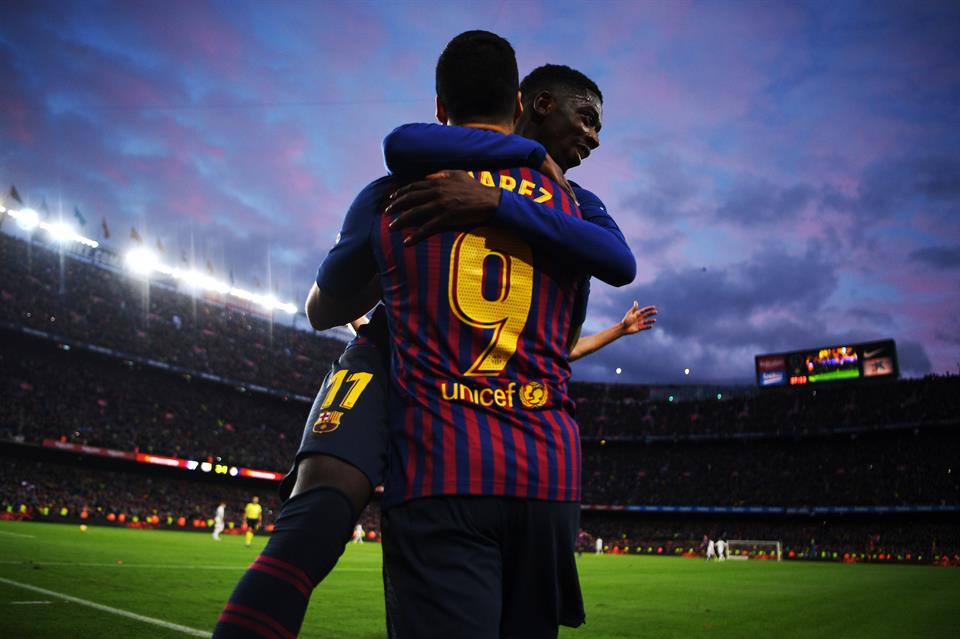 luis suares ousman dembele
