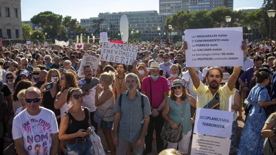 madrid protest