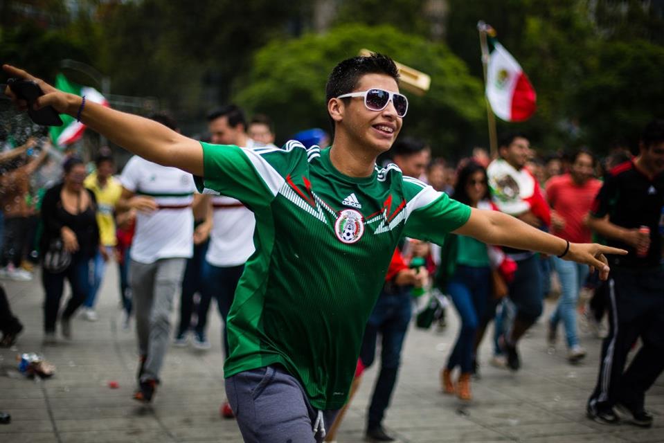 Meksiko navijači