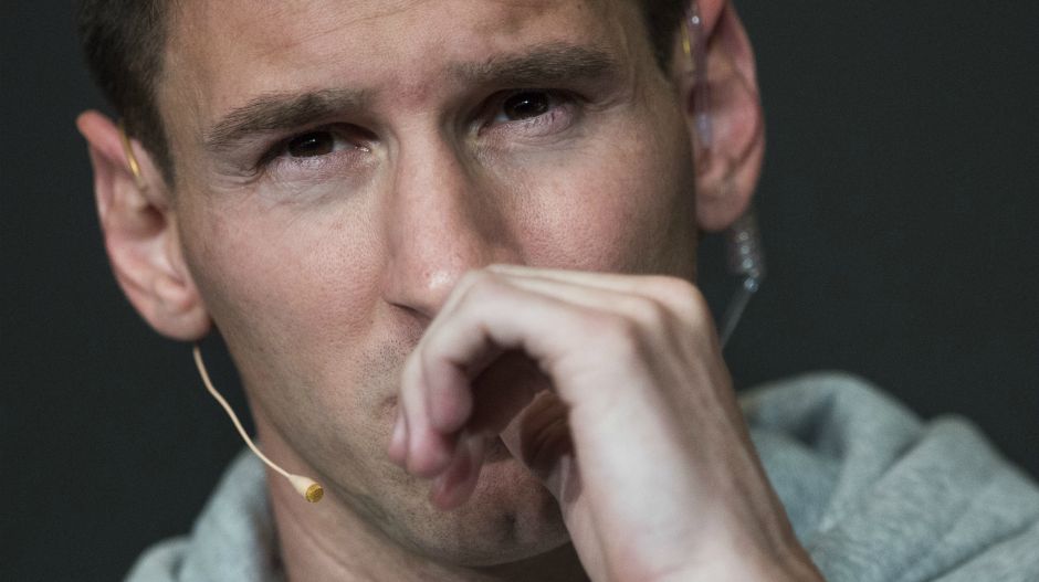 messi press balon doro