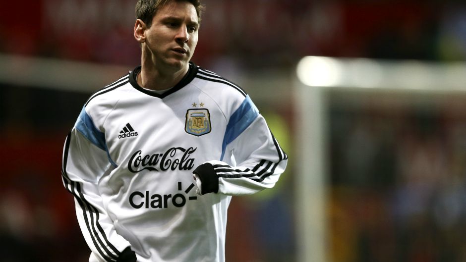 messi trening old trafford