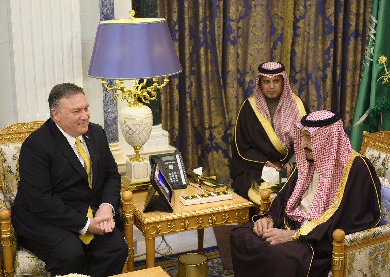 Mike Pompeo saudijski kralj