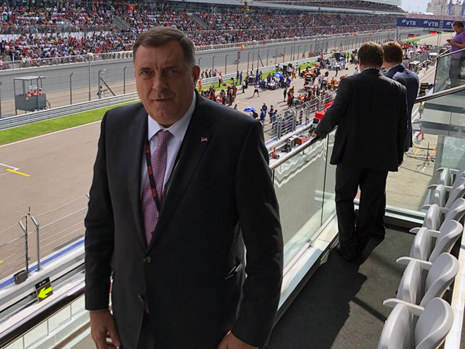Milorad Dodik, Soči, Formula 1