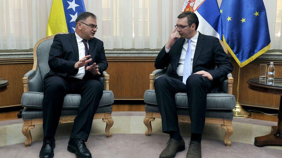 Mladen Ivanić i Aleksandar Vučić