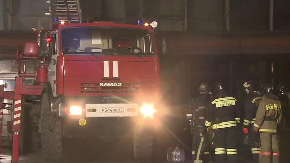 moskva požar rusija