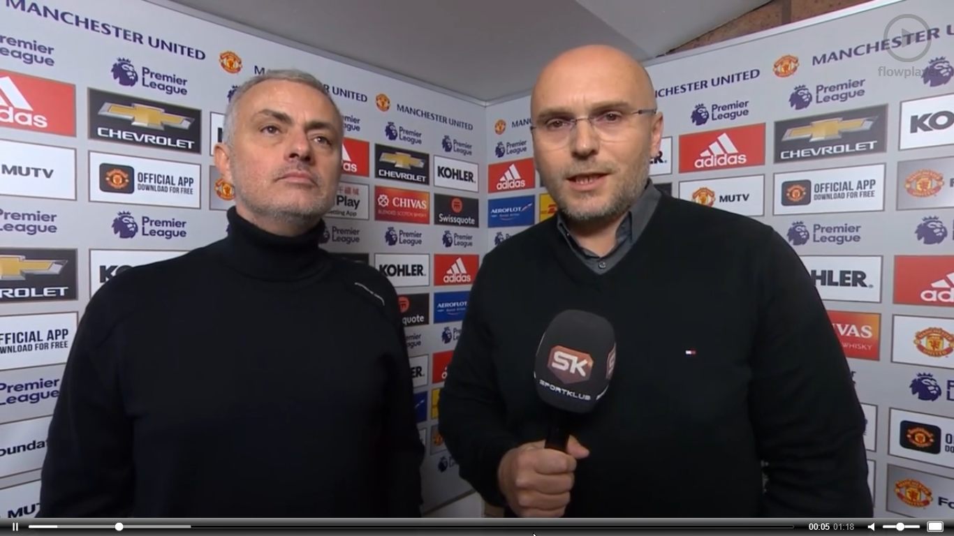 Mourinho i Cvija u ugodnom razgovoru