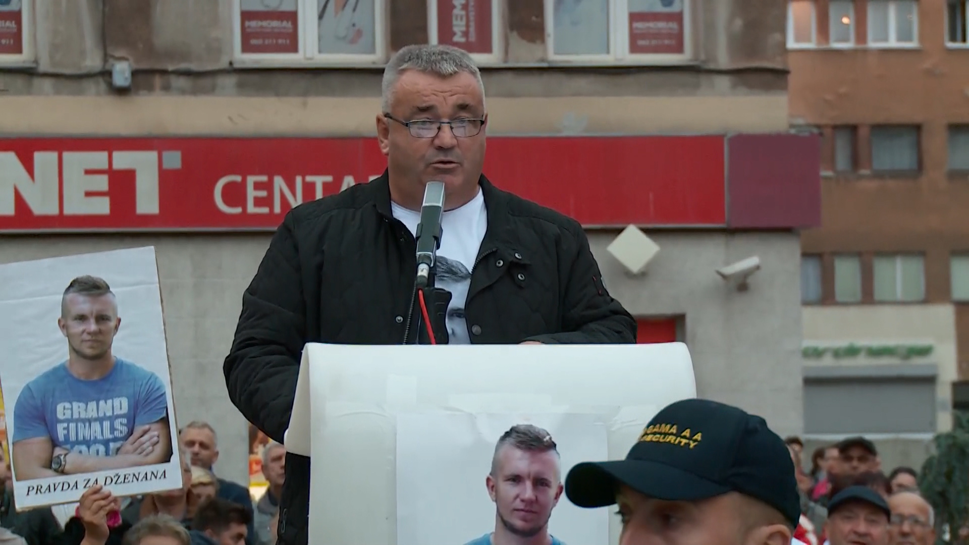 Muriz Memić, protesti, Sarajevo