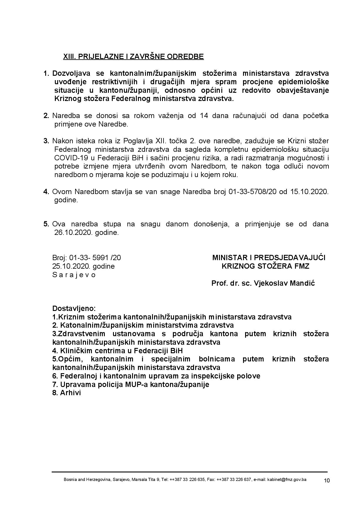 KRZNI ŠTAB/STOŽER FMZ