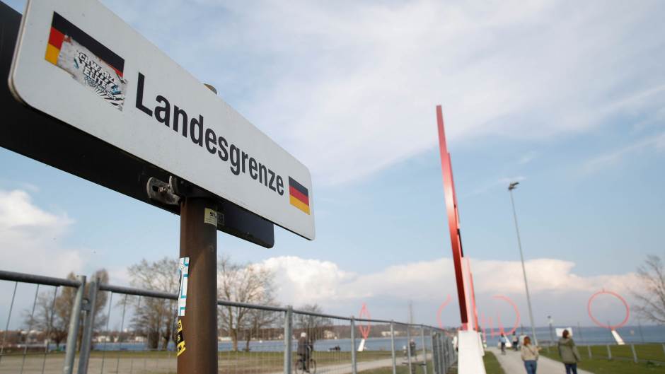 Nemačka, Švajcarska, granica, koronavirus, ograda