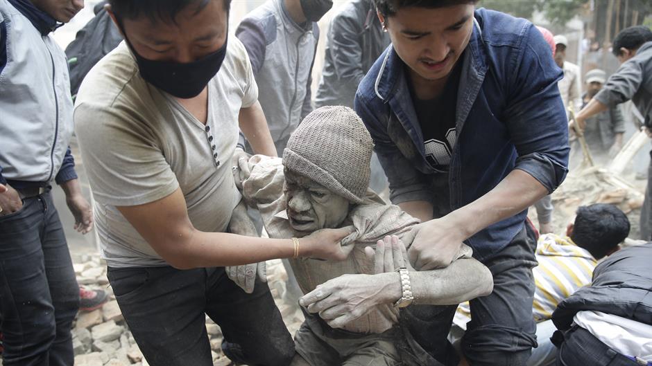 nepal zemljotres EPA Narendra Shrestha