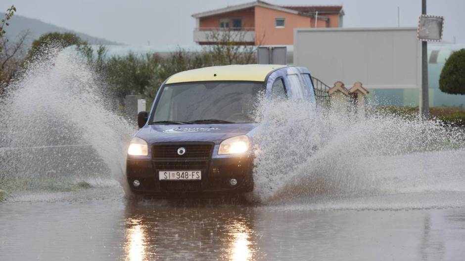 Nevrijeme u Šibeniku