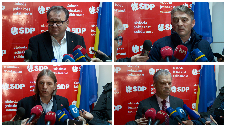 Nikišić Komšić Kojović Radončić