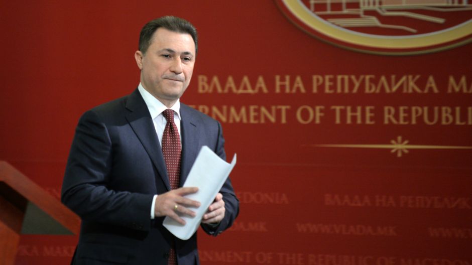 Nikola Gruevski premijer makedonija