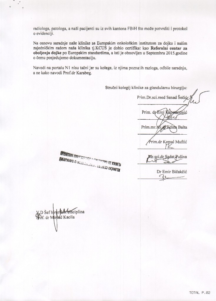 odgovor glandularne hirurgije 2