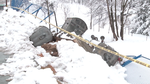 odron zemlje snijeg kontejner