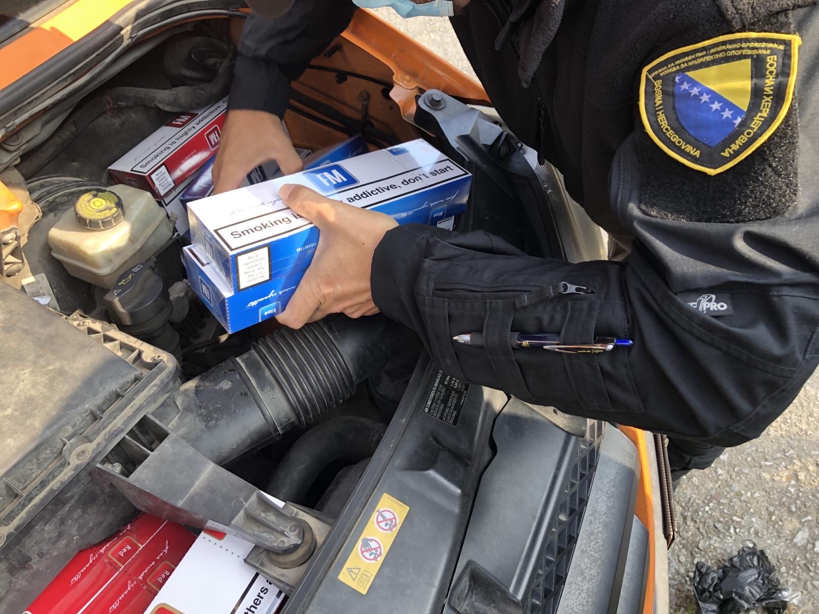 Oduzete skrivene cigarete 8