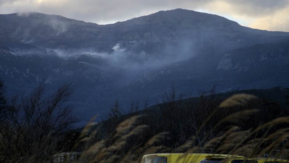 Oluja Kjara, Korzika, Francuska, vetar