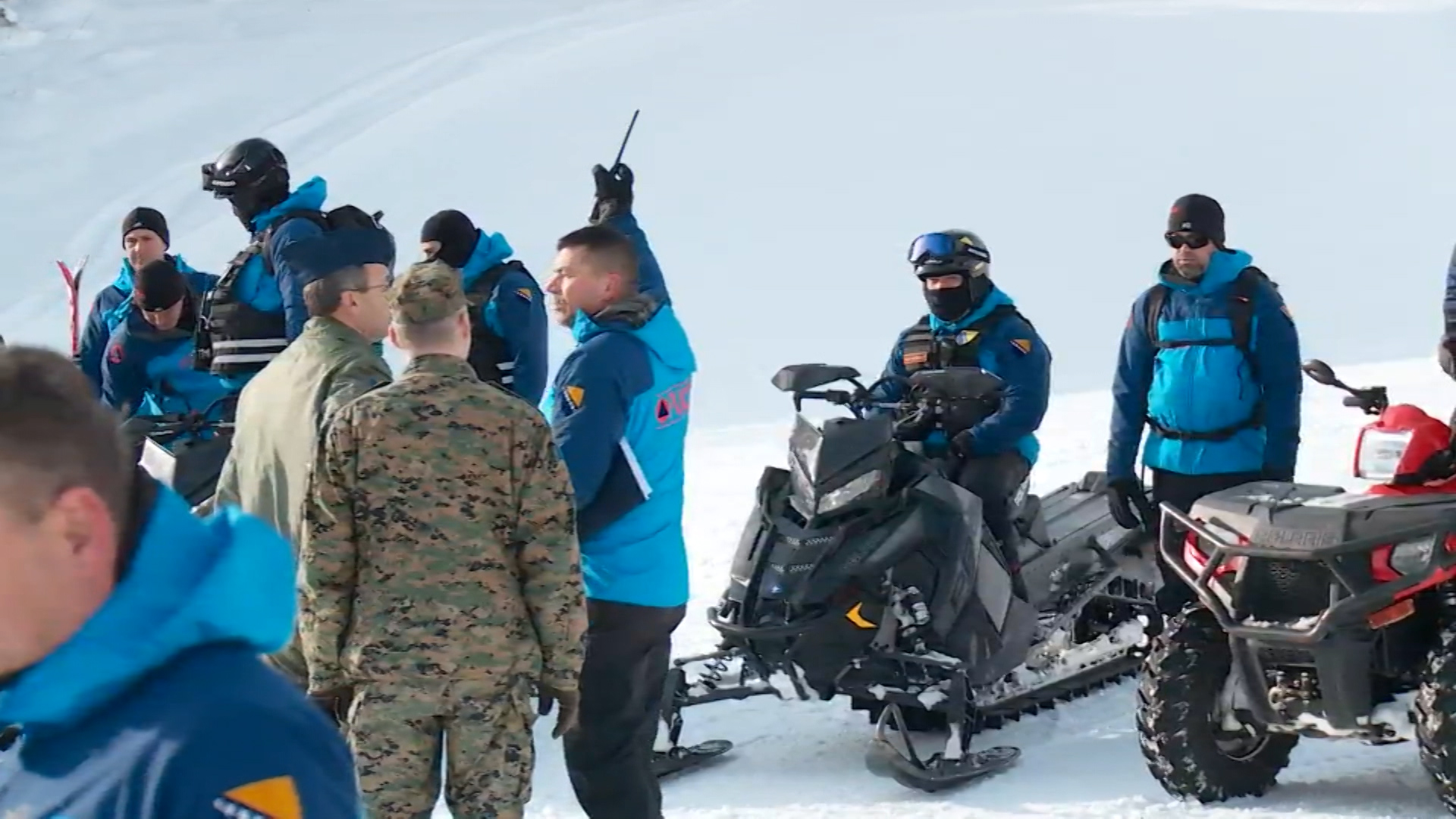 Oružane snage Federalna uprava civilne zaštite Bjelašnica vježba