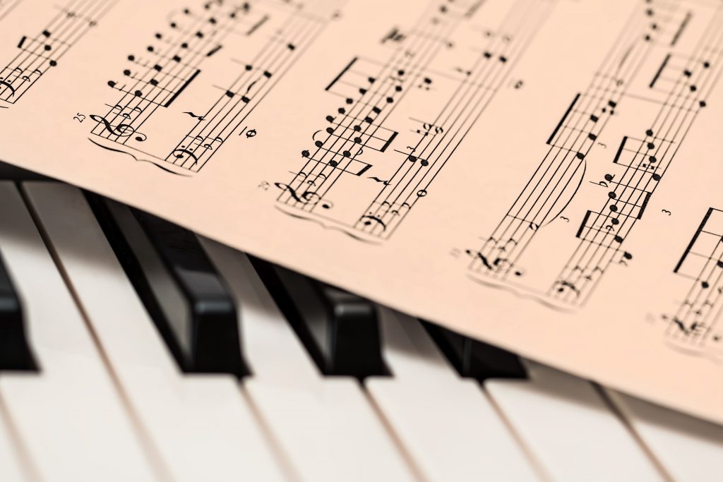 piano, muzika