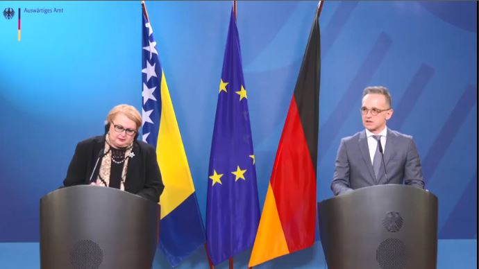 Bisera turkovic Heiko Maas