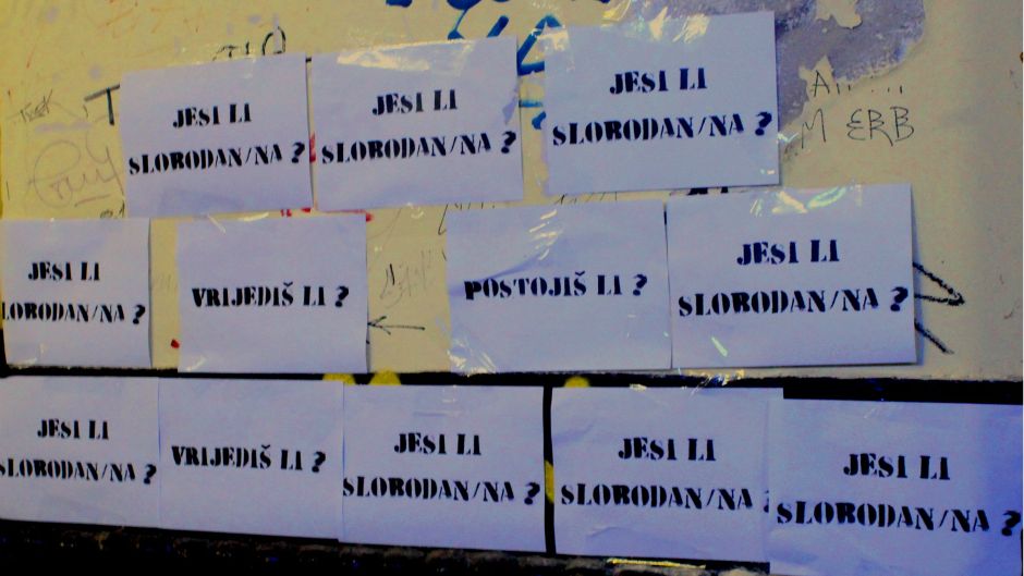 plakatiranje ljudska prava