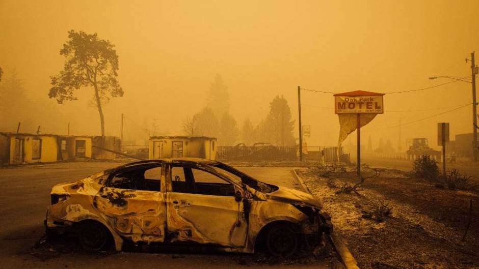 požar SAD Oregon