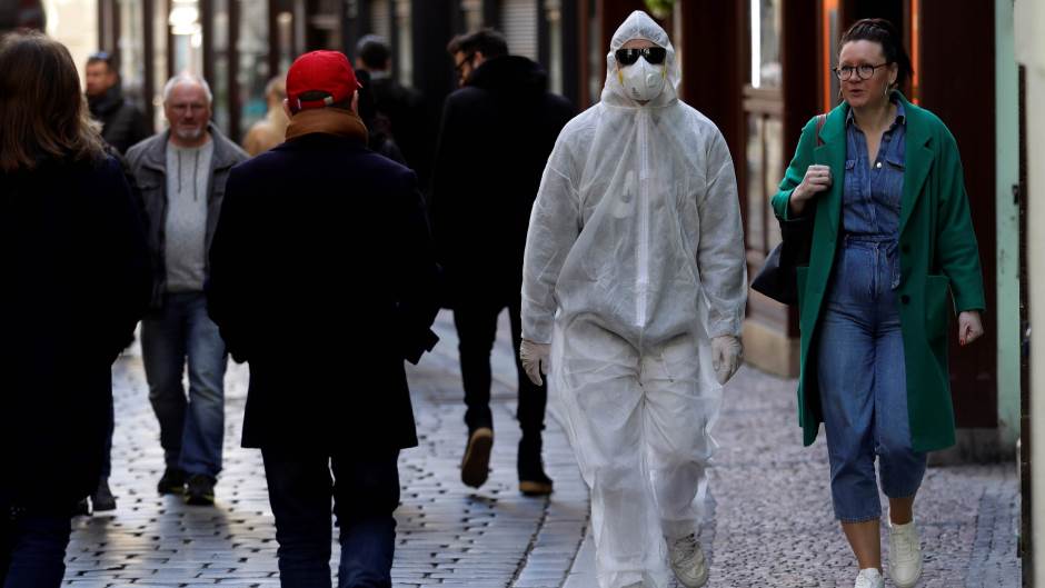 Prag, Češka, koronavirus