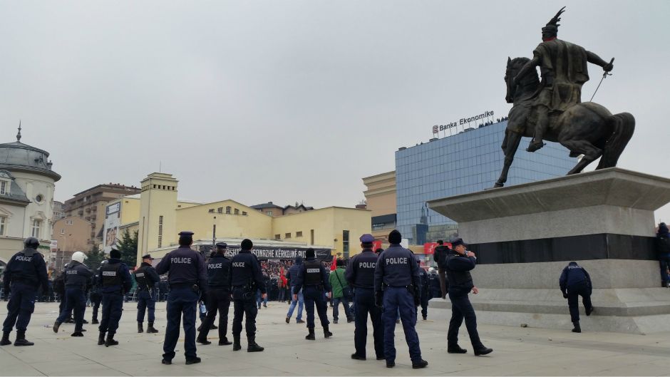 priština protest 3  Kushtrim Kadriu