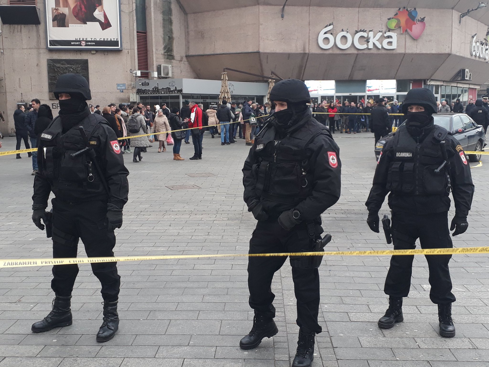 privođenje Pravda za Davida policija MUP RS Banjaluka Trg Krajine