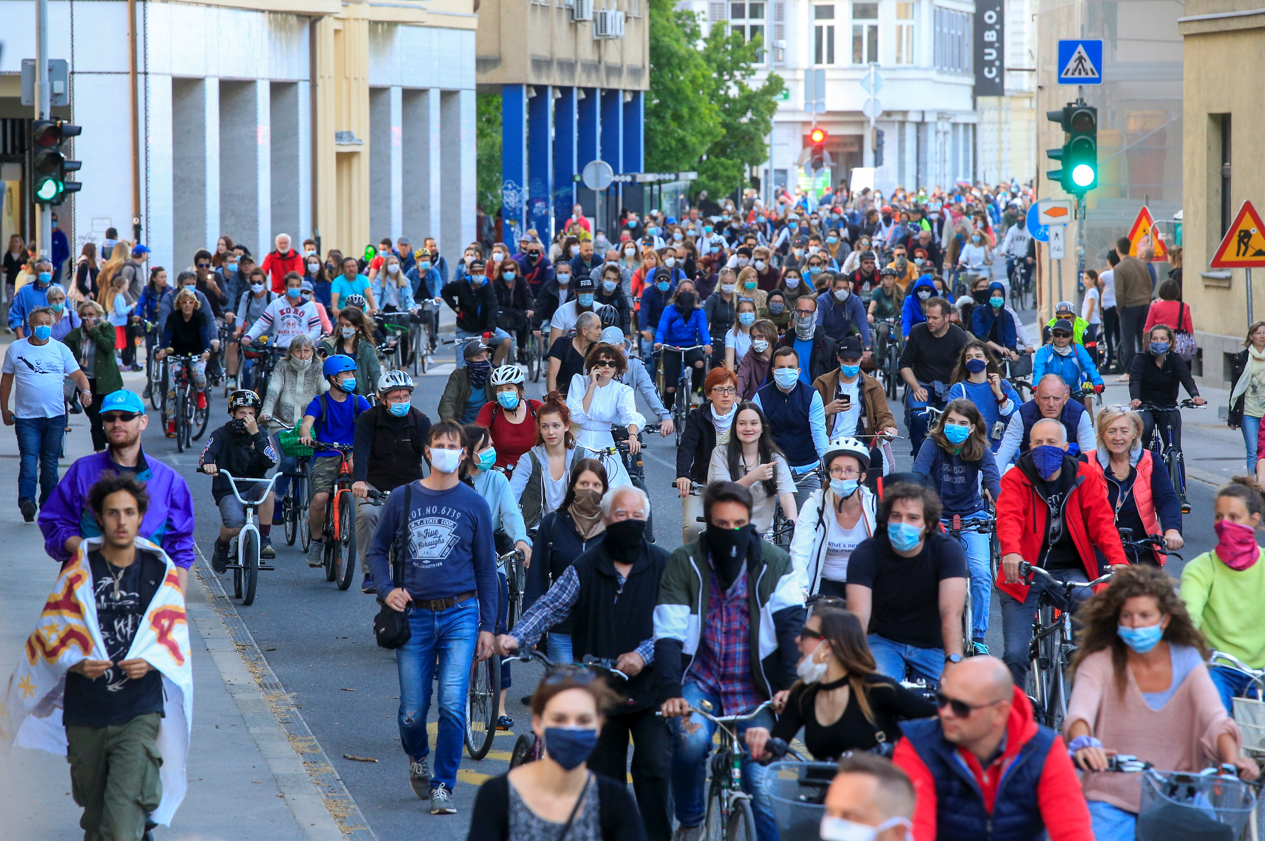 Prosvjed u Ljubljani