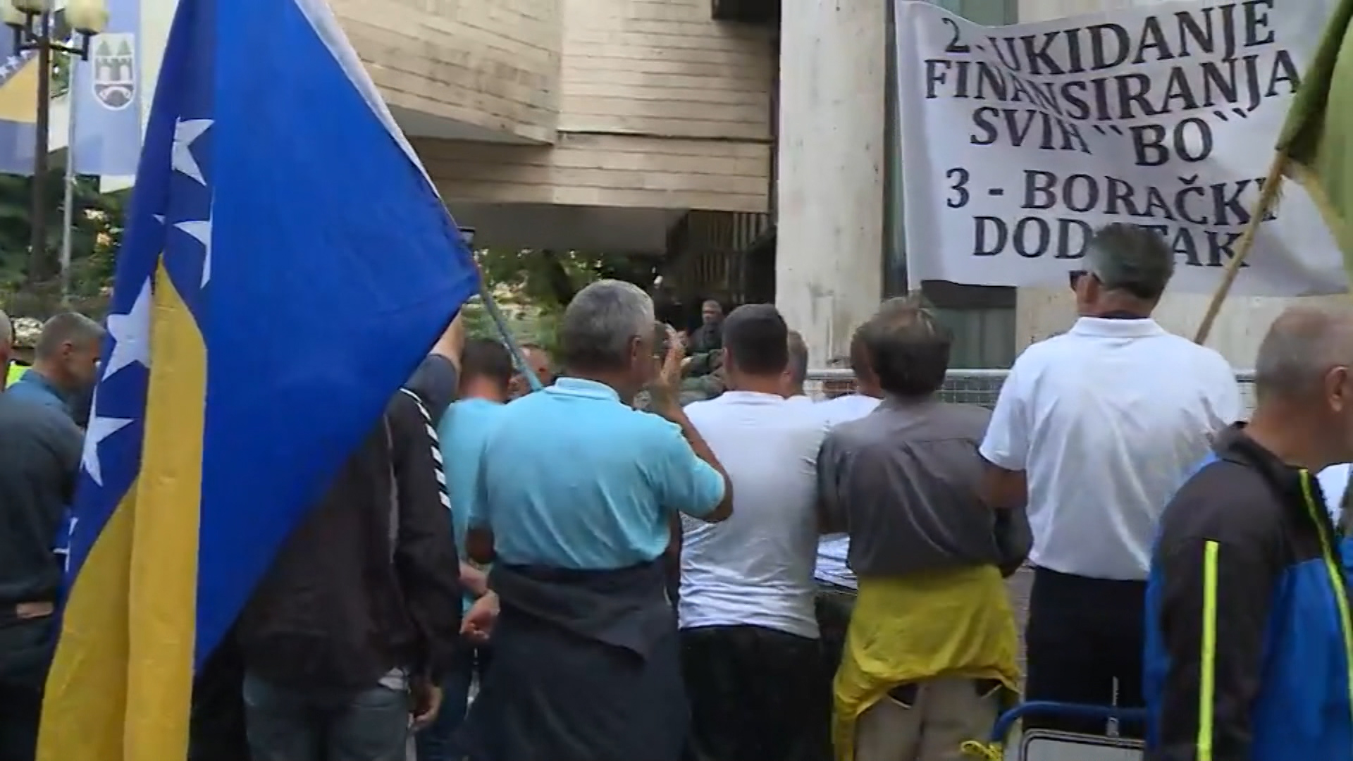 Protest demobilisanih boraca