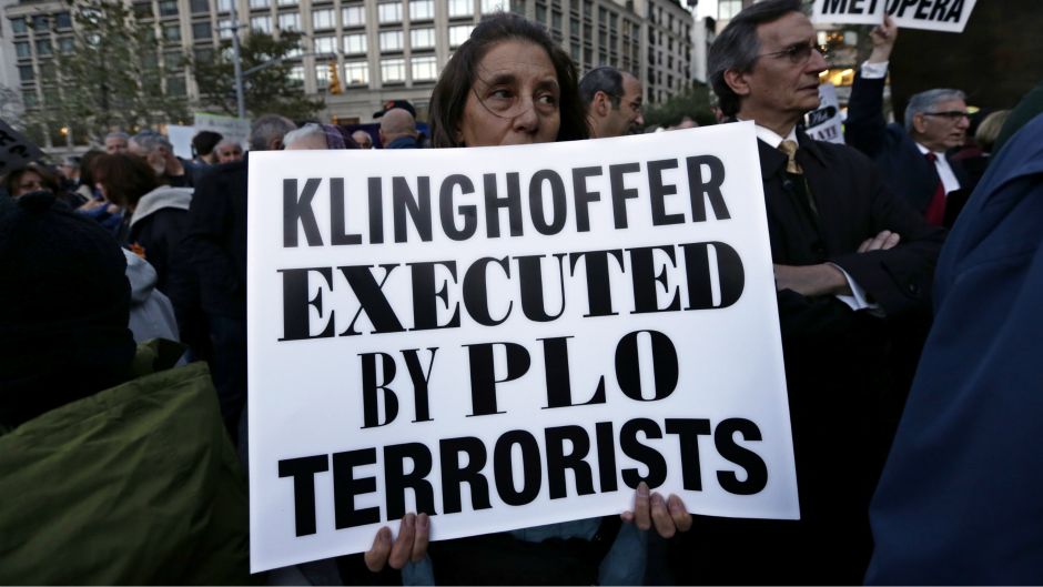 protest Klinghoffer