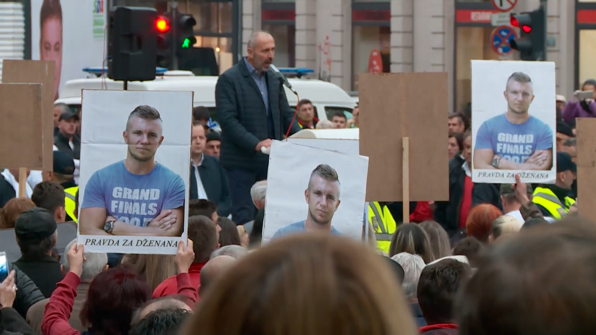 Protesti, Dženan Memić, Sarajevo