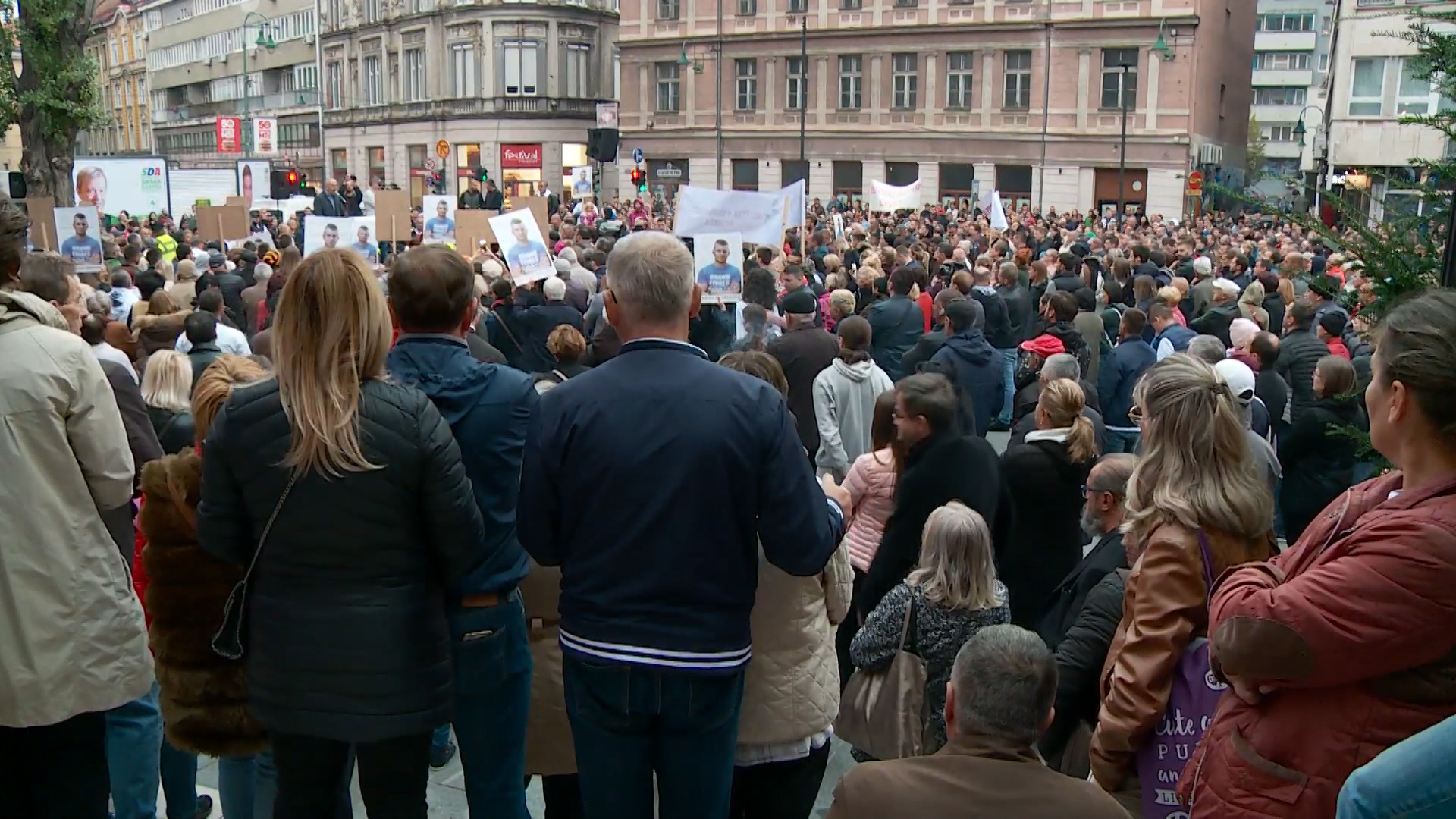 Protesti, Dženan Memić, Sarajevo