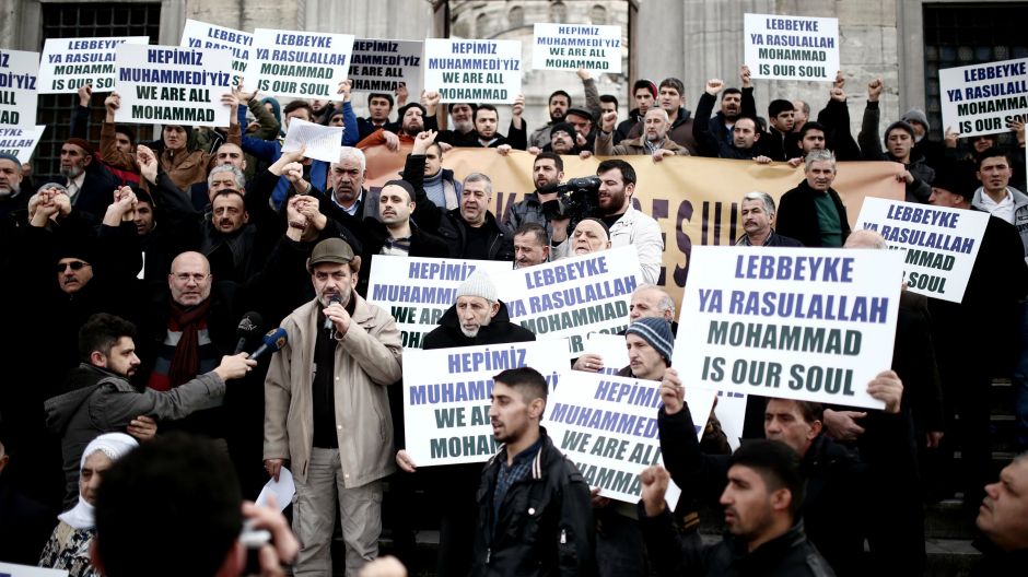 protesti protiv karikatura turska4