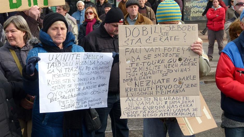 PROTESTI ZENICA - foto enb 7