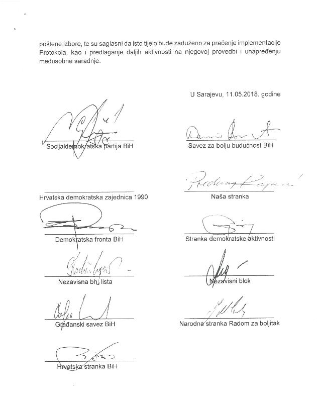 Protokol za fer i poštene izbore 3