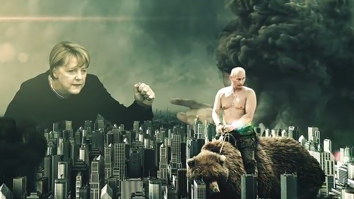 putin medvjed merkel