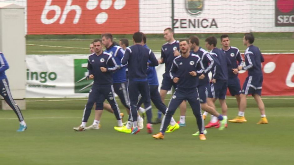 reprezentacija bih zenica trening