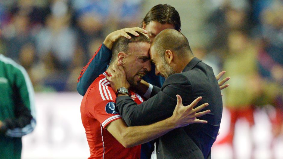 ribery guardiola epa