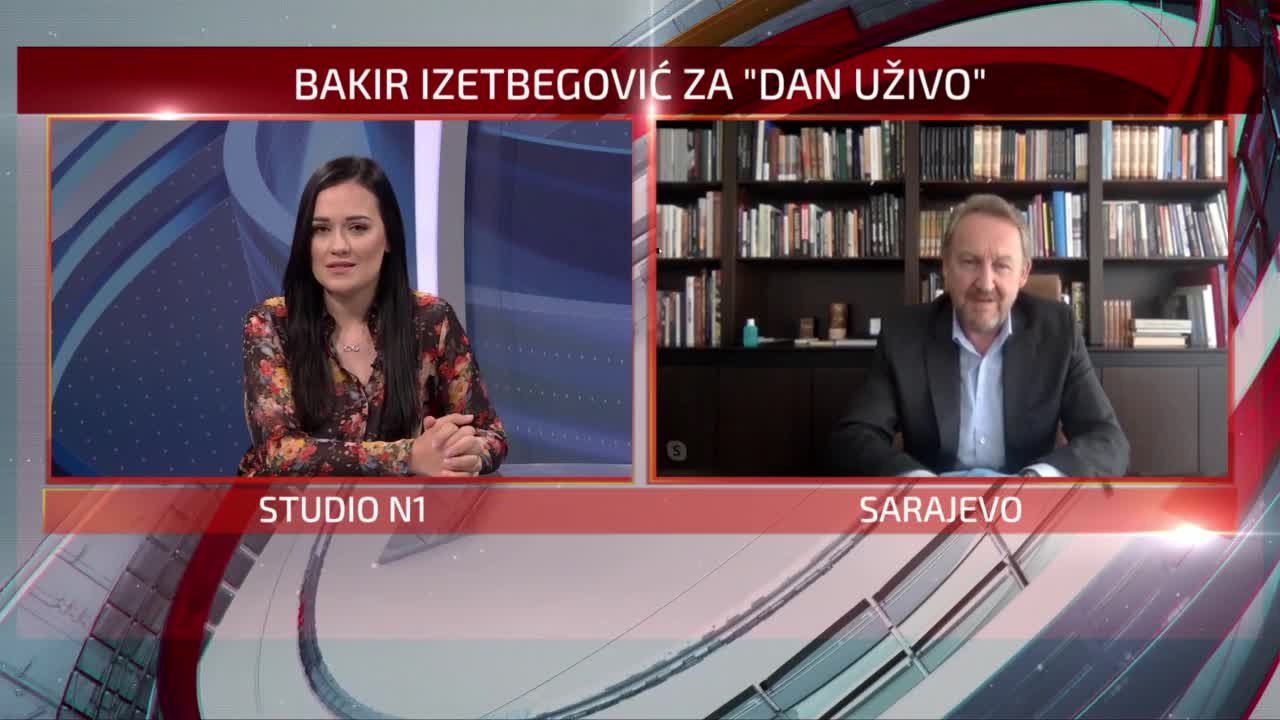 SA-BAKIR IZETBEGOVIC INTW-MES