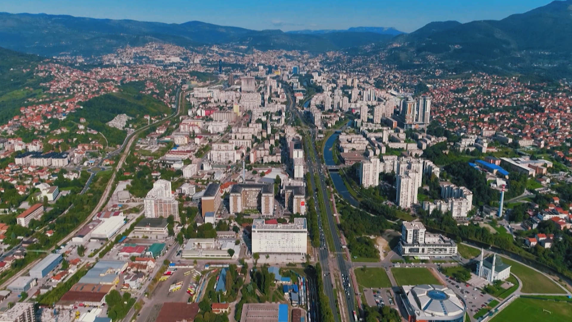 Sarajevo panorama