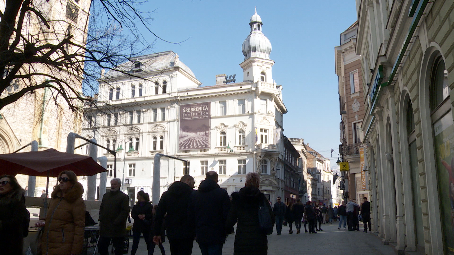 Sarajevo šetači Ferhadija ulica