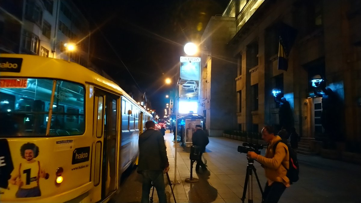 Sarajevo, Titova, tramvaj, tučnjava
