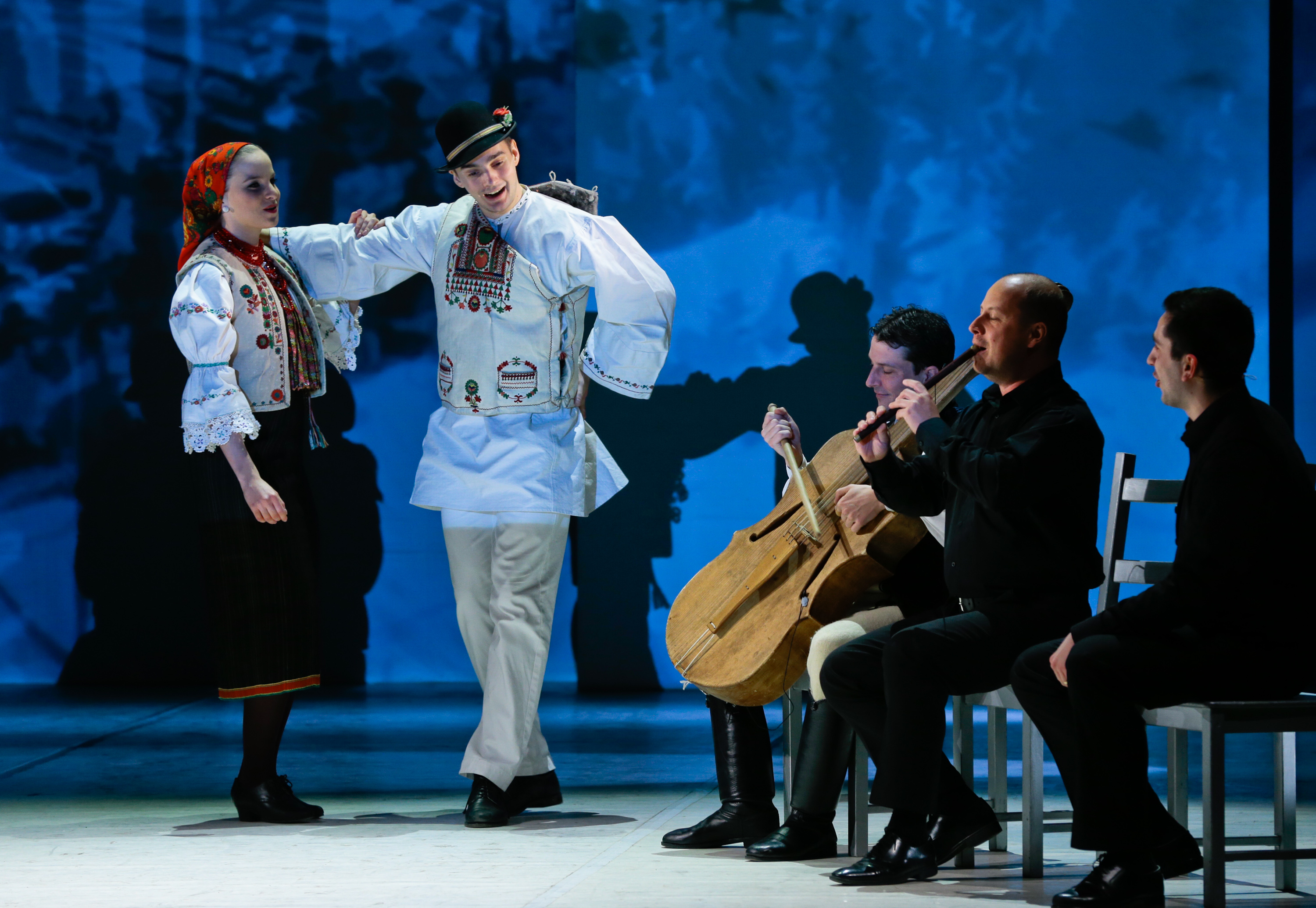 Sarajevska zima plesači Narodno pozorište